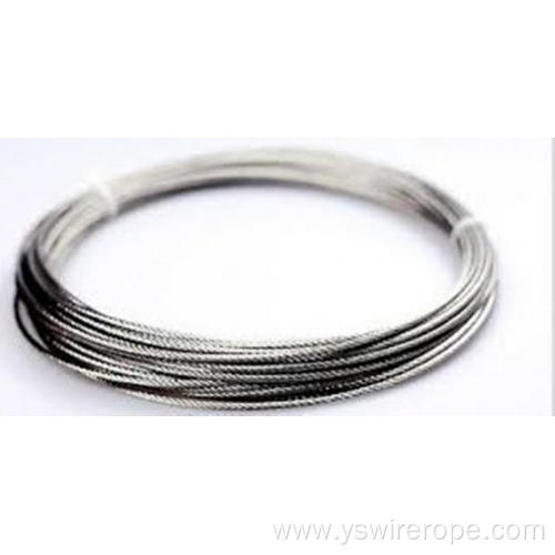 304 stainless steel wire rope 1x7 1.0mm